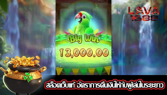 สล็อตเว็บแท้ อัตราการคืนเงินให้กับผู้เล่นในระยะยาว