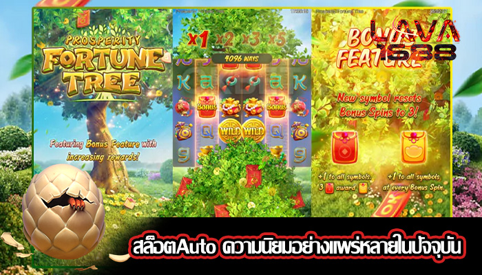 สล็อตAuto ความนิยมอย่างแพร่หลายในปัจจุบัน
