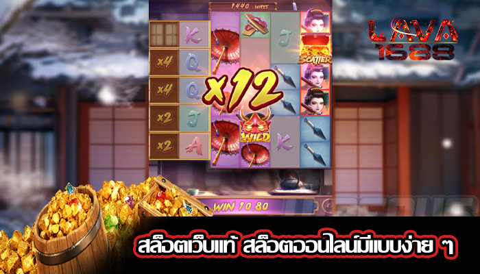 สล็อตเว็บแท้ สล็อตออนไลน์มีแบบง่าย ๆ