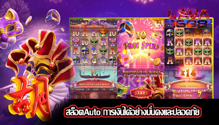 สล็อตAuto การเงินได้อย่างมั่นคงและปลอดภัย