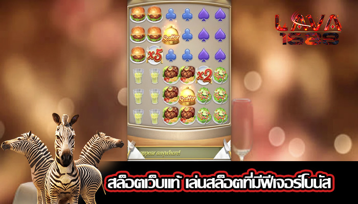 สล็อตเว็บแท้ เล่นสล็อตที่มีฟีเจอร์โบนัส