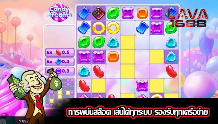 การพนันสล็อต เล่นได้ทุกระบบ รองรับทุกเครือข่าย