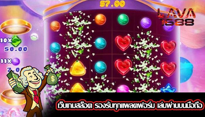 เว็บเกมสล็อต รองรับทุกแพลตฟอร์ม เล่นผ่านบนมือถือ