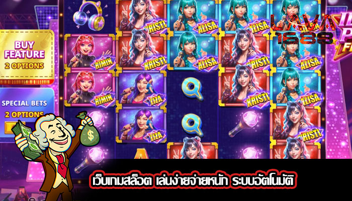 เว็บเกมสล็อต เล่นง่ายจ่ายหนัก ระบบอัตโนมัติ